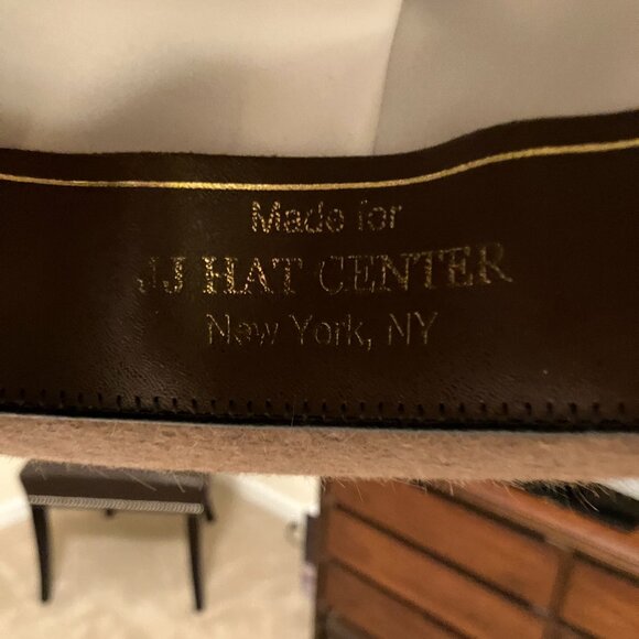 Magill Brown Teardrop Fedora - Size: 58 - Picture 8 of 14